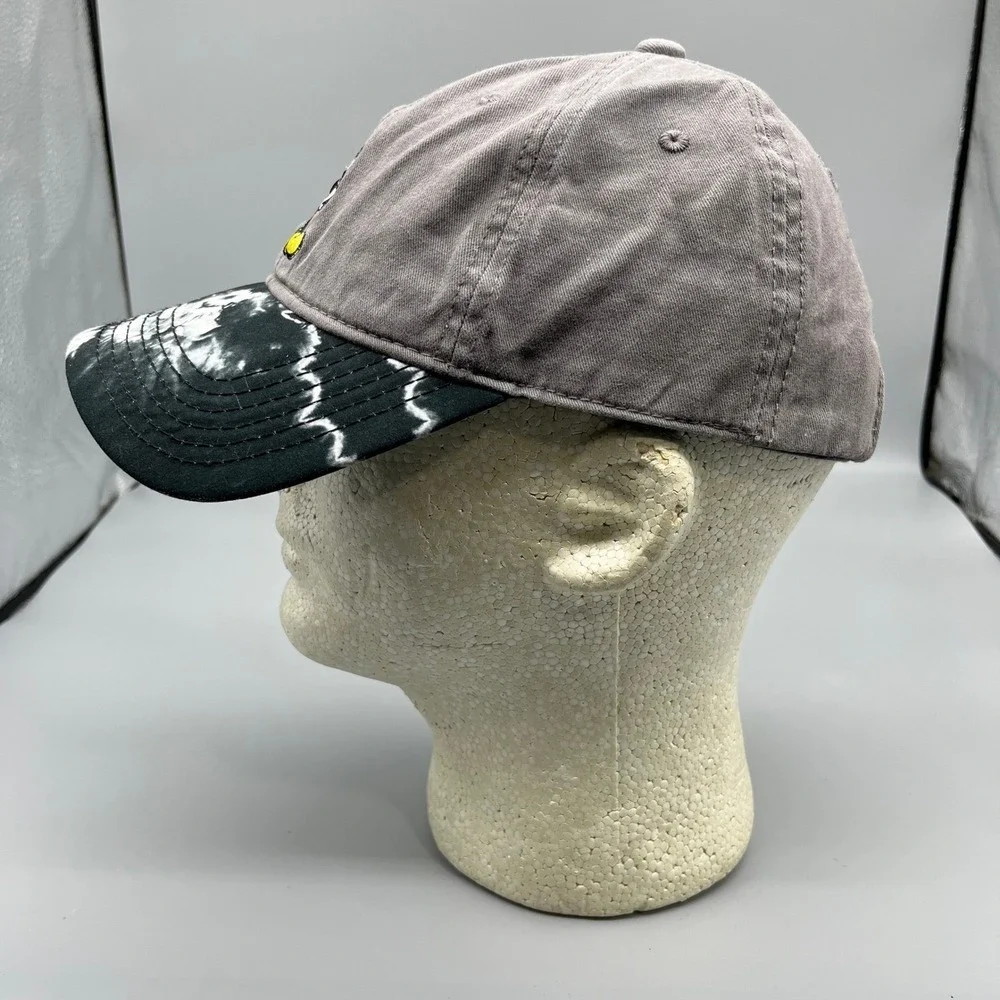 Disney‎ Mickey Mouse Gray Baseball Cap Hat Tie Dye Bill Adjustable